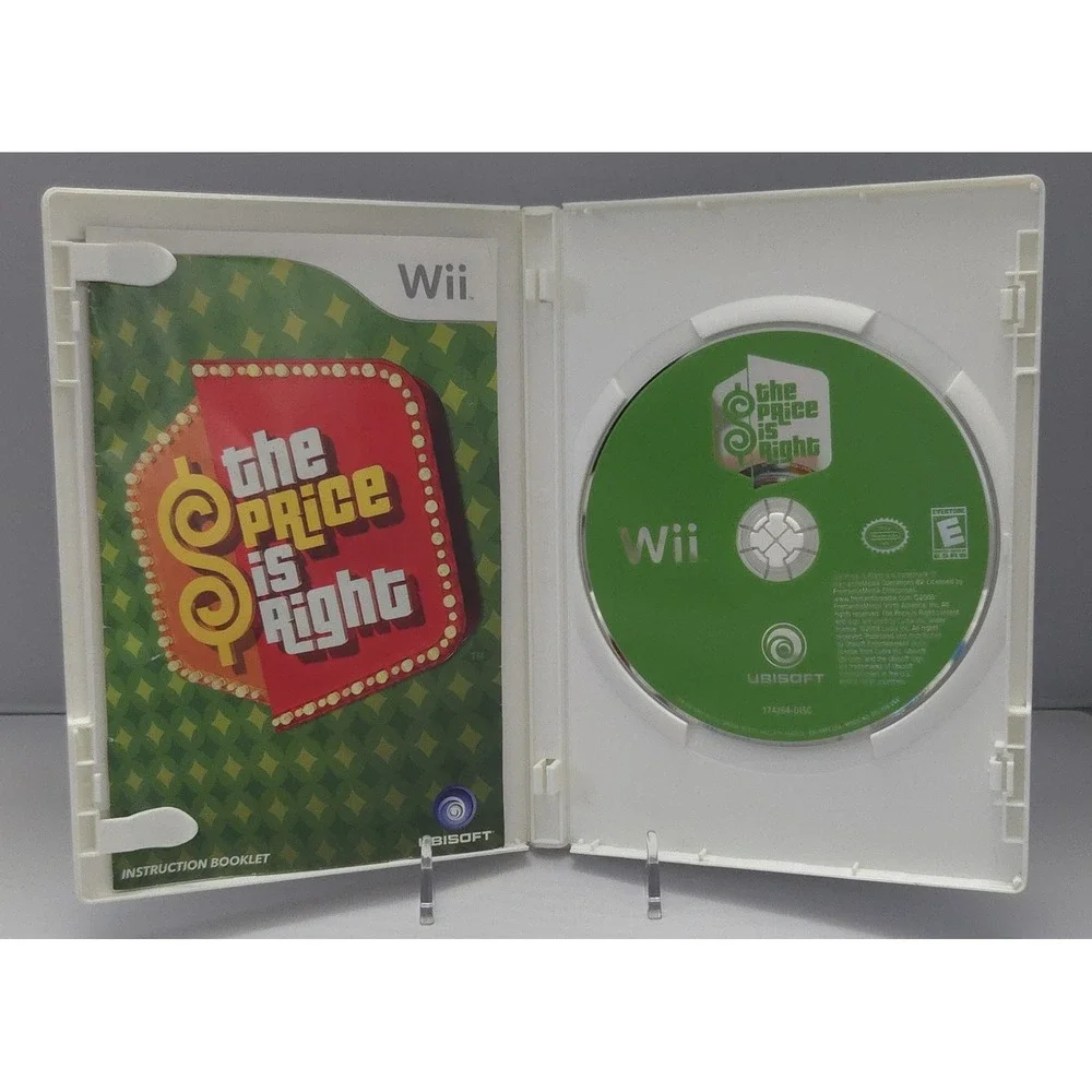 Nintendo Wii Game Show Bundle: Wheel Of Fortune & The Price Is Right‎ - Both CIB